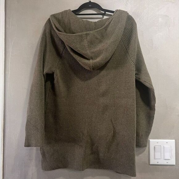 Soft Surroundings Wool Blend Full Zip Sweater Jacket Large L NWT - Picture 3 of 4